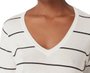 Blusão De Lã Feminino Adulto Com Punho K0WJ Hering Branco e Preto