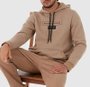 Blusão De Moletom Masculino Adulto Estampado Com Capuz 1000108317 Malwee Café