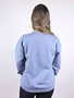 Blusão Feminino Adulto Moletom Estampado 2012 Mc'Jo Azul