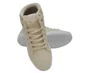 Bota Feminina Juvenil Casual Holográfico MDIBK80 Mendii Creme e Dourado