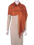 Cachecol Unissex Adulto Liso Center Variedades Ocre