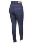 Calça Cigarrete Feminina Adulto Athletic 48187 Zune Denim Jeans Escuro