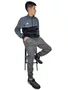 Calça De Moletom Masculino Adulto EKP471894 Kappa Chumbo