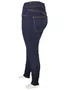 Calça Jeans Feminina Adulto Skinny JV023 Lunender Jeans Escuro