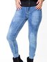 Calça Jeans Feminina Adulto Com Elastano 108 Unigirls Jeans