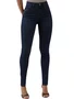 Calça Jeans Feminina Adulto Skinny JV024 Lunender Jeans Escuro