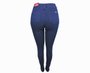 Calça Jeans Feminina Skinny My Size 5479 Max Denim Jeans Azul
