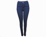 Calça Jeans Feminina Skinny My Size 5479 Max Denim Jeans Azul