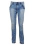 Calça Jeans Masculina Adulto Com Recorte Bolso 8857 Dinar Azul Jeans