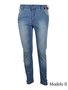 Calça Jeans Masculina Adulto Detalhe Bolso 8856/856 Dinar Azul Jeans