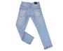 Calça Jeans Skinny Masculina Infantil Destroyed 73.05.0142 Gangster Jeans Claro