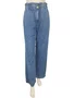 Calça Jeans Wide Leg Clochard Feminina 75368 Mormaii Jeans Médio