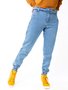 Calça Jogger Feminina Adulto Com Detalhe No Cinto 848 Ativip Jeans