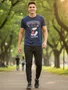 Calça Masculino Adulto Spandex A801 Stile Preto
