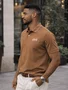 Camisa Polo Masculina 29.08.1593 Gangster Marrom