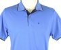Camisa Polo Masculina Adulto Manga Curta Detalhe 10706 Sigosta Azul Hortência