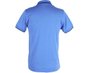 Camisa Polo Masculina Adulto Manga Curta Com Bolso Detalhe 11002 Sigosta Azul Hortência