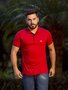 Camisa Polo Masculina Adulto Manga Curta com Bolso 11002 Sigosta Vermelho