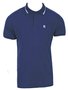 Camisa Polo Masculina Adulto Manga Curta Tribex Marinho