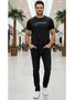 Camiseta Básica Esportiva Dry Fit 10.14.1162 Ninety Eight Preto