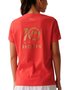Camiseta 10 Anos Premium Feminina Adulto F12L01293 Fila Vermelho