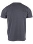 Camiseta Básica Manga Curta Masculina Adulto CBEM-100 Blue Bay/Concept Preto Mescla