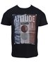 Camiseta Manga Curta Masculina Adulto  Com Estampa Atitude 10.16.1612 Overcore Preto