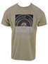 Camiseta Manga Curta Masculina Adulto Com Estampa Logomarca 10.16.3877 Gangster Palha