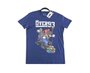 Camiseta Manga Curta Masculina Adulto Estampa Mario e Luigi 124211049 Over Marinho