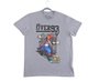 Camiseta Manga Curta Masculina Adulto Estampa Mario e Luigi 124211049 Over Mescla