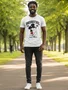 Camiseta Manga Curta Masculina Adulto Estampa Mickey 224211005 Brook Sthil Branco