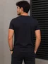 Camiseta Manga Curta Masculina Concept Slim 6533032 Ogochi Preto
