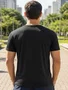 Camiseta Manga Curta Masculina De Malha Suplex 582833 Mormaii Preto