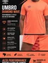 Camiseta Manga Curta Masculina Diamond Wave U11TW123 Umbro Coral