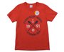 Camiseta Manga Curta Masculina Infantil 4-8 Estampa Vitamin Sea 1000074577 Malwee Vermelho Vivo