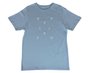 Camiseta Manga Curta Masculina Juvenil Com Estampa Off Line 35283 Brandili Azul