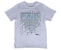 Camiseta Manga Curta Masculina Juvenil Com Estampa Wifi 35287 Brandili Branco