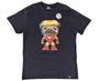 Camiseta Manga Curta Masculina Juvenil Estampa Pug Com Armadura 31520 Vanton Preto