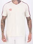 Camiseta Manga Curta Masculina Legacy Field  U11TW00566 Umbro Bege e Vinho