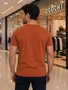 Camiseta Manga Curta Masculina Slim 6490001 Ogochi Terracota
