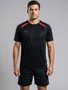 Camiseta Manga Curta Unissex Adamant U13TW00573 Umbro Preto e Vermelho