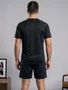 Camiseta Manga Curta Unissex Adamant U13TW00573 Umbro Preto e Vermelho