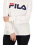 Camiseta Manga Longa Feminina Adulto Letter F12L185 Fila Branco