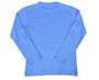 Camiseta Manga Longa Masculina Infantil Com Estampa Cleomara Azul