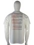 Camiseta Masculina Adulto Manga Curta Detalhe Listras 10.16.4178 Gangster Off White