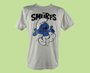 Camiseta Masculina Adulto Manga Curta Estampa Smurfs 10.16.1126 Gangster Mescla