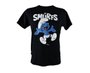 Camiseta Masculina Adulto Manga Curta Estampa Smurfs 10.16.1126 Gangster Preto
