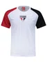 Camiseta Masculina Adulto São Paulo Entrelaço 900730020 Braziline Branco