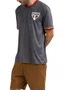 Camiseta Masculina Adulto São Paulo Mistura 9007235Y4 Braziline Chumbo