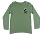 Camiseta Masculina Infantil Manga Longa 4-8 Estampa Coqueiro 11208863 Marisol Verde